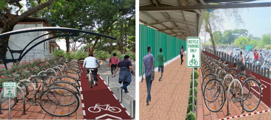 BICYCLE PARKING INFRASTRUCTURE PLAN, PANVEL